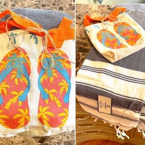 New Glamburg Beach Towel & Mini Tote Gift Set